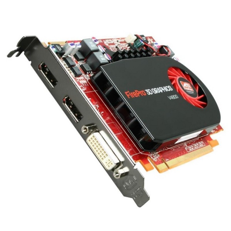 Carte Graphique Dell AMD ATI FirePro V4800 1Go GDDR5 – Occasion, Support Multi-écrans
